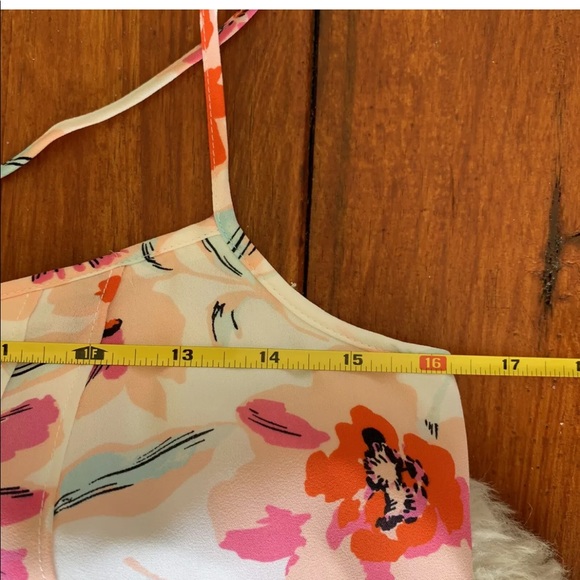 Banana Republic pleated spaghetti sp dress NEW 4 - Picture 6 of 10